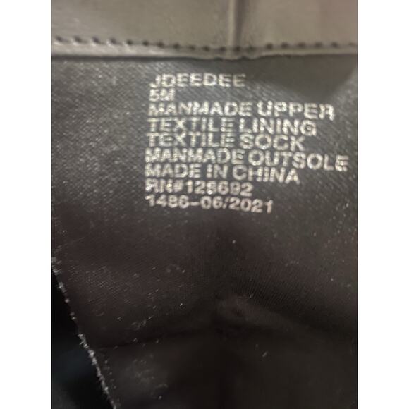 Steve Madden Black Lace Up Combat Boots With Satin Laces - Picture 8 of 8